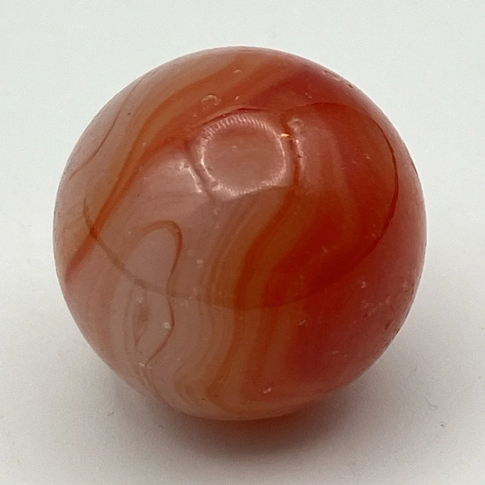 7 - Vintage Glass Marbles / Assorted Mix + Cadmium / Shooters / Glows / No 22
